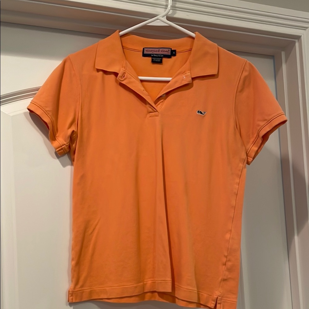 Vineyard Vines Orange Polo Shirt